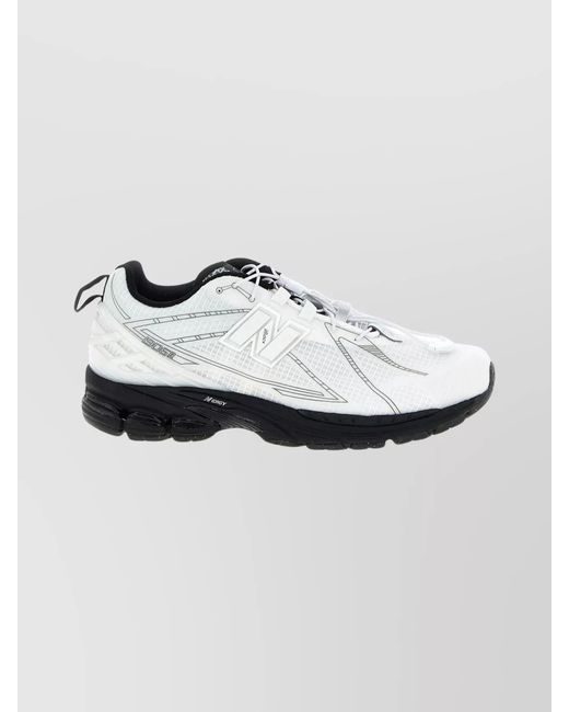 New Balance White Low-Top Sneakers for men