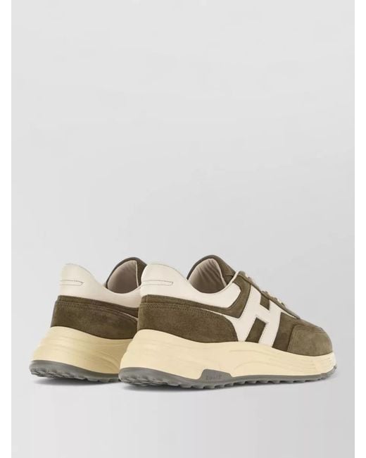 Hogan Multicolor Leather Low-Top Sneakers for men