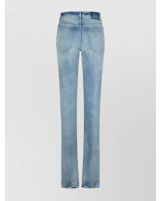 Maison Margiela Blue Denim Straight-Leg Jeans