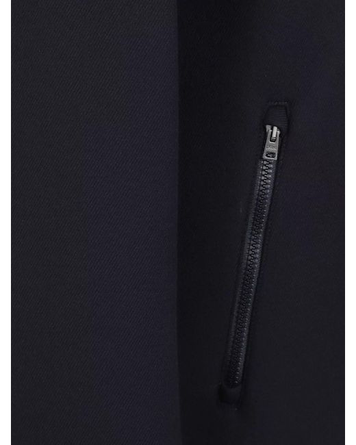 Herno Blue Padded Hooded Jacket for men