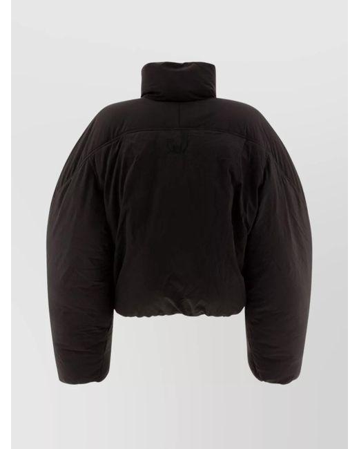 Jacquemus Black Down Cropped Puffer Jacket