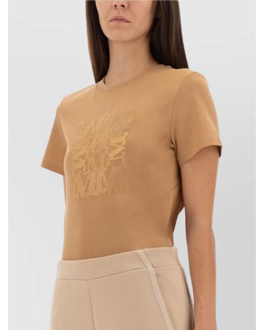 Max Mara Natural Cotton Regular-Fit T-Shirt