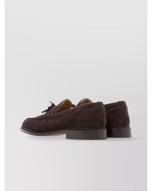 Tricker's Brown Leather Loafers for men