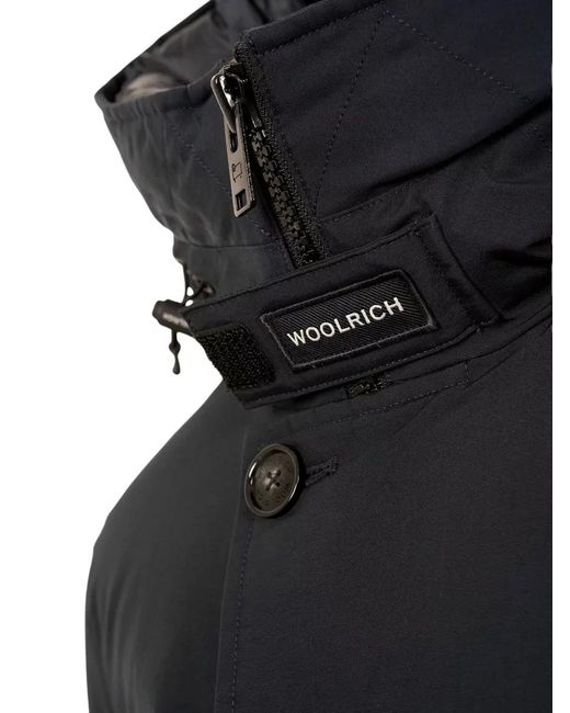Woolrich Black Arctic Anorak Down Jacket for men