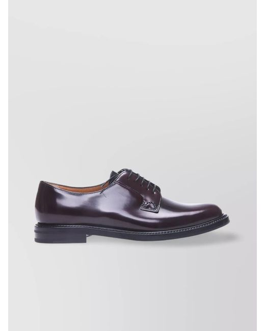 Church's Black Leather Derby Shoes