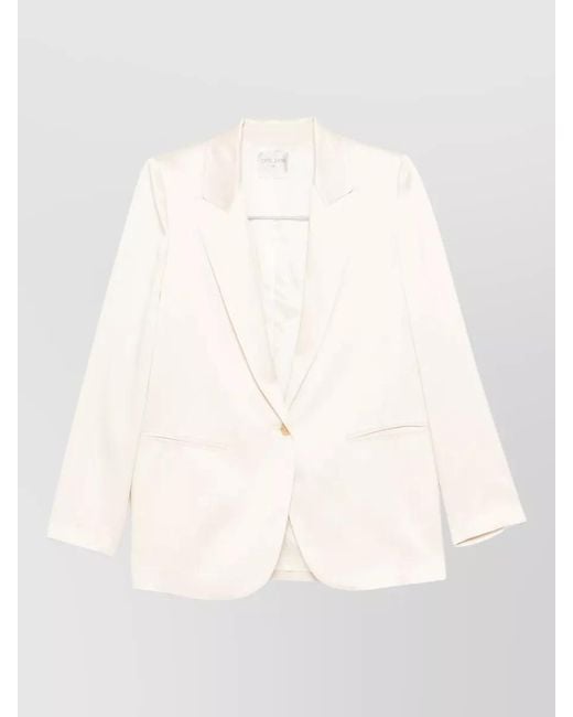 Forte_forte Natural Single-Breasted Blazer