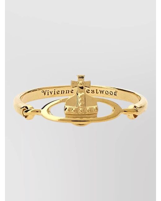 Vivienne Westwood Metallic Recycled Ring