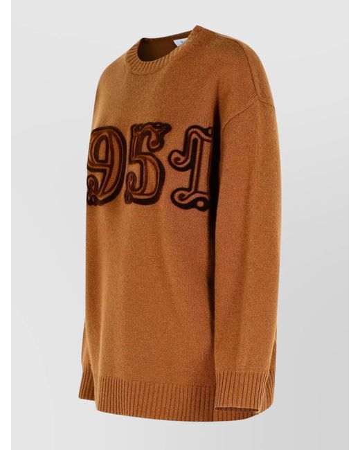 Max Mara Brown Cashmere Wool Jumper