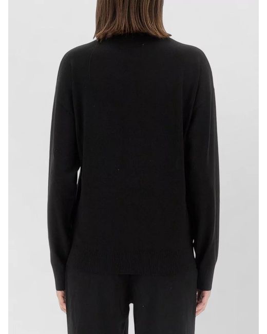 Moschino Black Oversized Wool Jumper