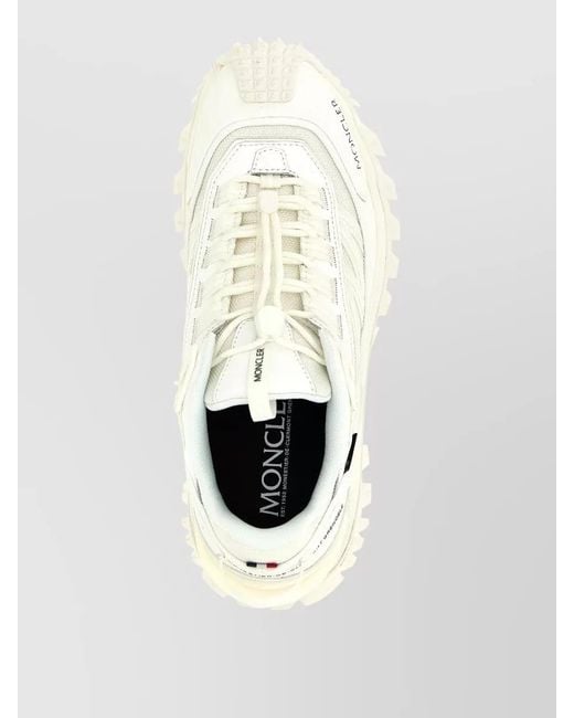 Moncler White Trailgrip Gtx Low Sneakers for men