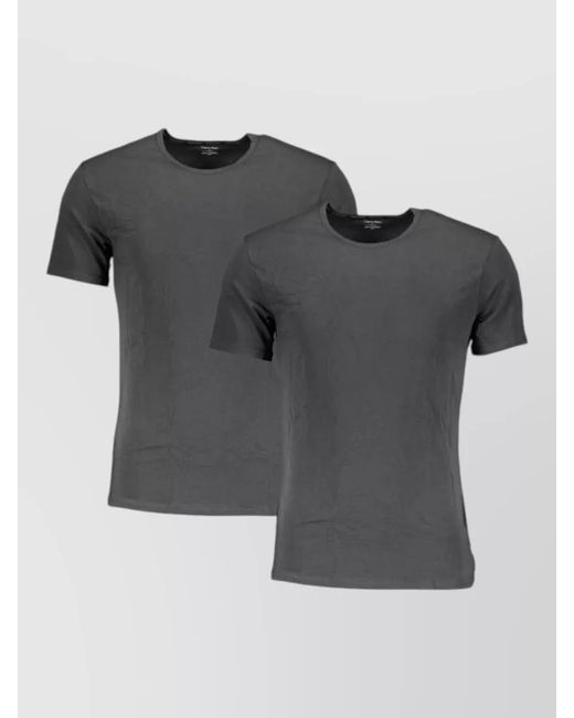 Calvin Klein Gray Cotton Undershirt for men