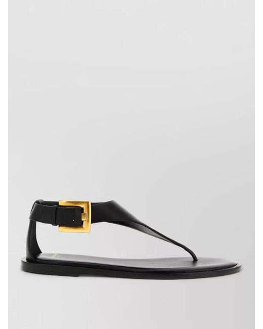 Balmain Multicolor Lamb Leather Anthem Sandals