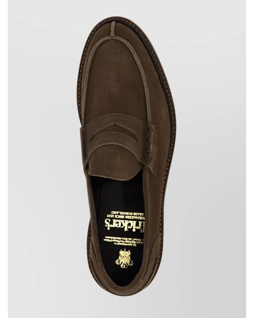 Tricker's Brown Leather Loafers for men