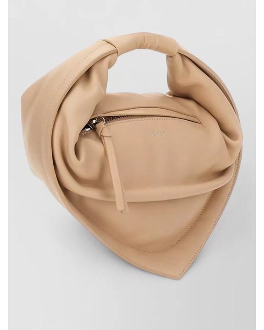 FEDERICO CINA Natural Calfskin Cross-Body Bag