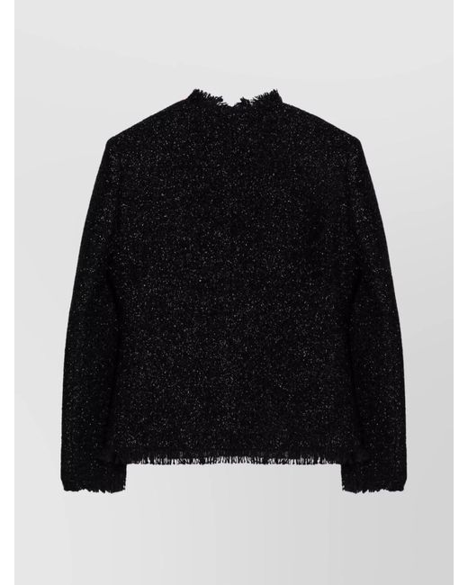 Givenchy Black Tweed Jacket
