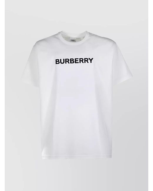 Burberry White Versatile Logo T-Shirt for men
