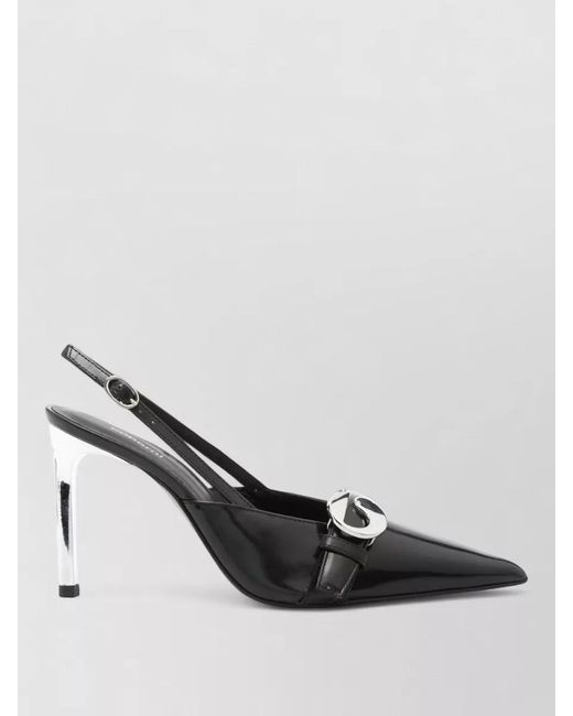 Coperni Metallic High Heel Pumps Pointed Toe Slingback