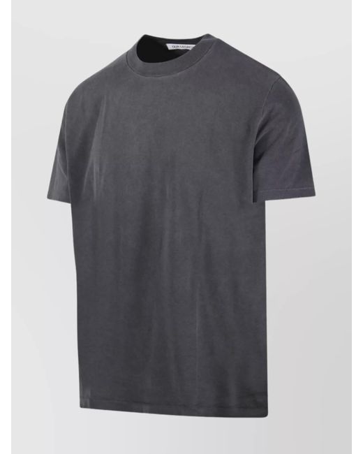Our Legacy Gray Cotton Short-Sleeve T-Shirt for men