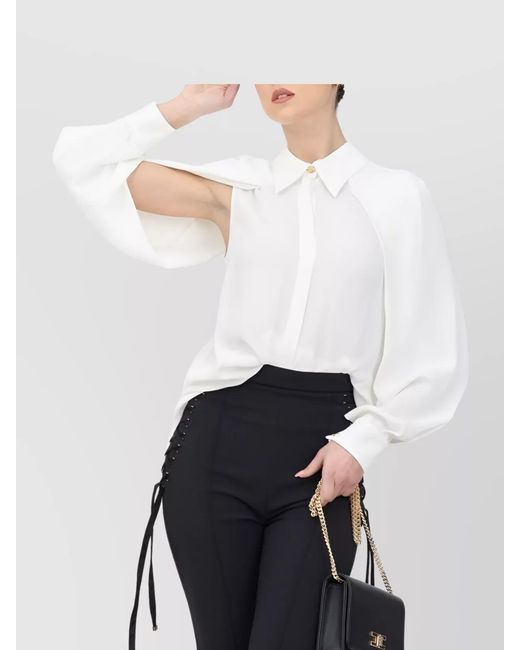 Elisabetta Franchi White Blouse