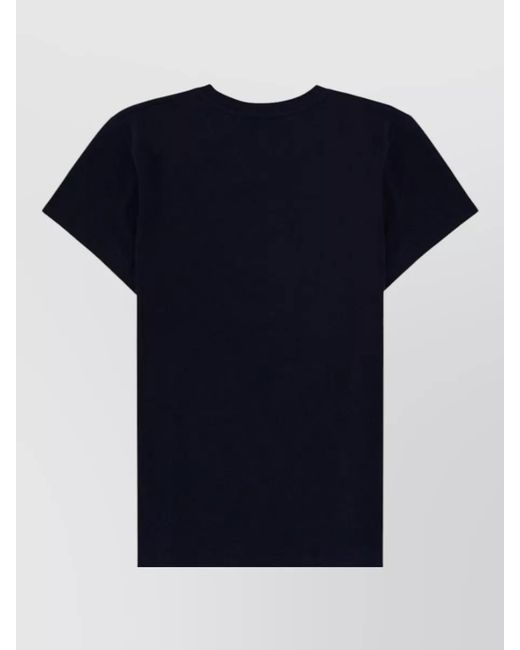 Polo Ralph Lauren Blue Crew Neck Short Sleeve Cotton Top