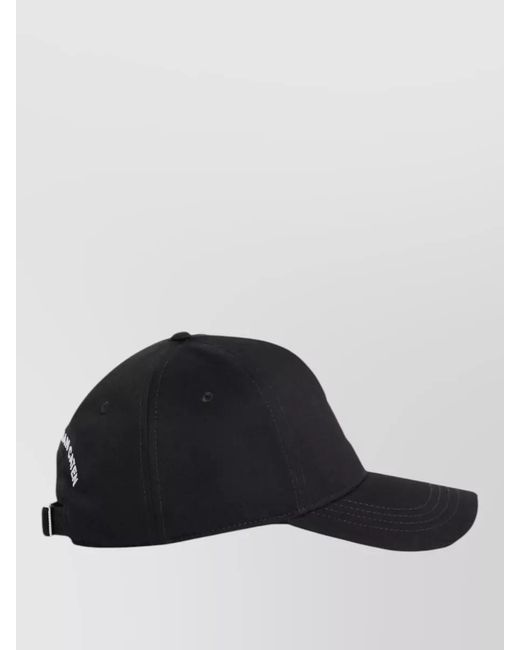 DSquared² Black Baseball Cap for men