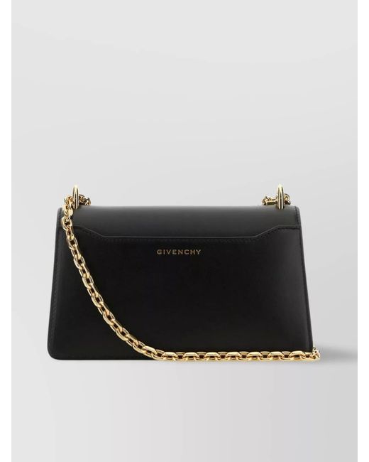 Givenchy Black Small Calf Leather Shoulder Bag