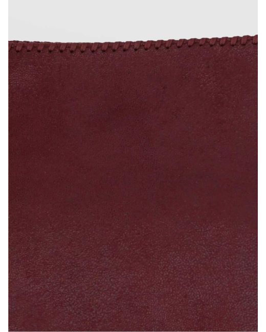 Stella McCartney Red Falabella Babybella Polyester Shoulder Bag