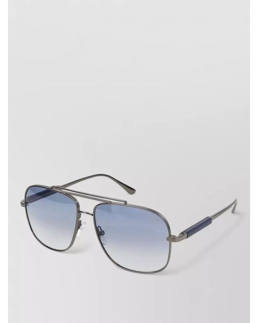 Tom Ford Metallic Sunglasses Ft0669 Metal Square Frame