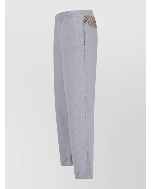 Burberry Gray Trousers for men