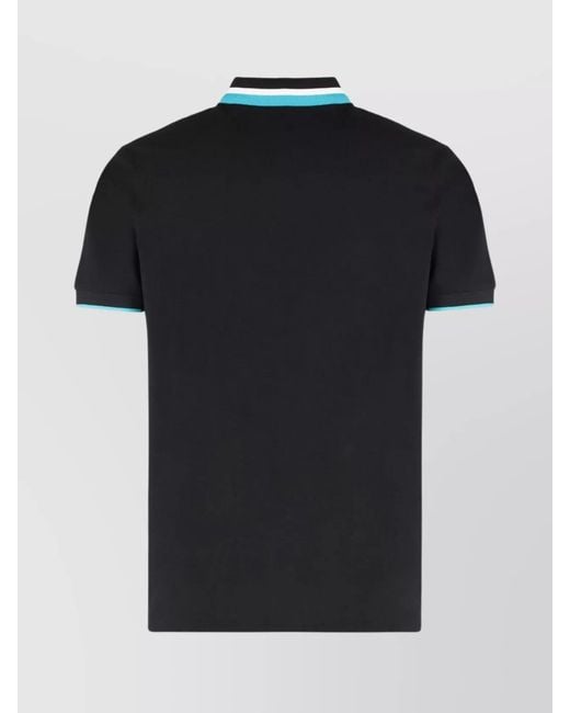 Boss Black Cotton Regular-Fit Polo Shirt for men