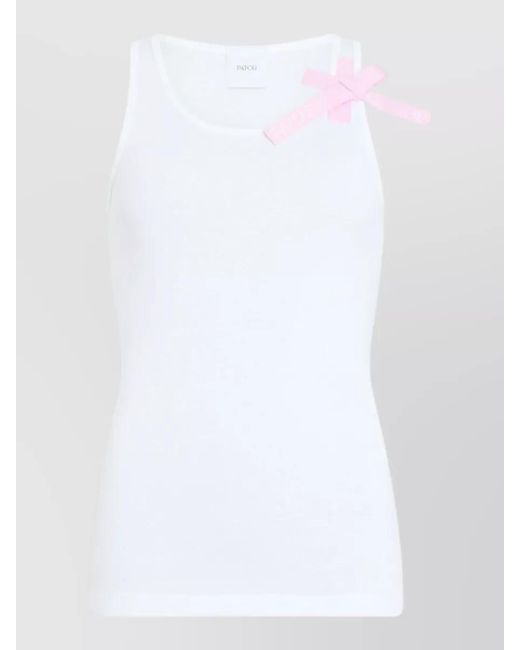 Patou White Tank Top
