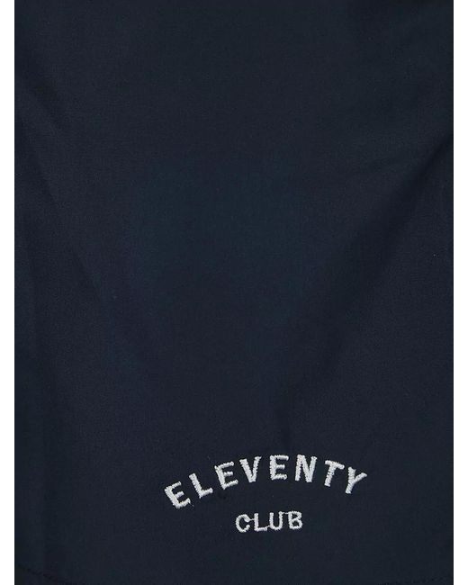 Eleventy Blue Swim Shorts for men