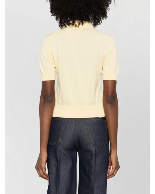 A.P.C. Natural Cotton Short-Sleeve Polo Shirt