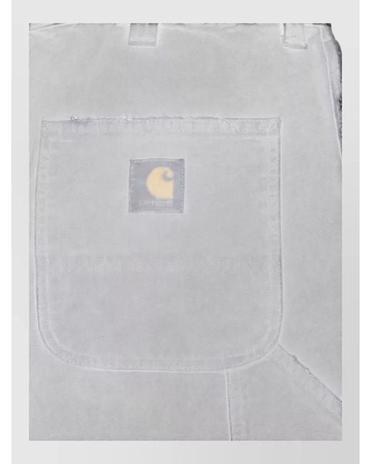 Carhartt Blue Straight-Leg Denim Jeans for men