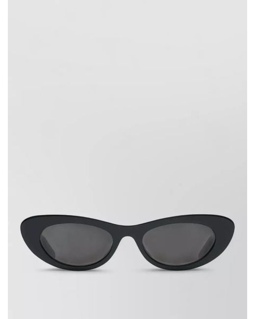 Bottega Veneta Gray Bv1447S Acetate Cat Eye Sunglasses