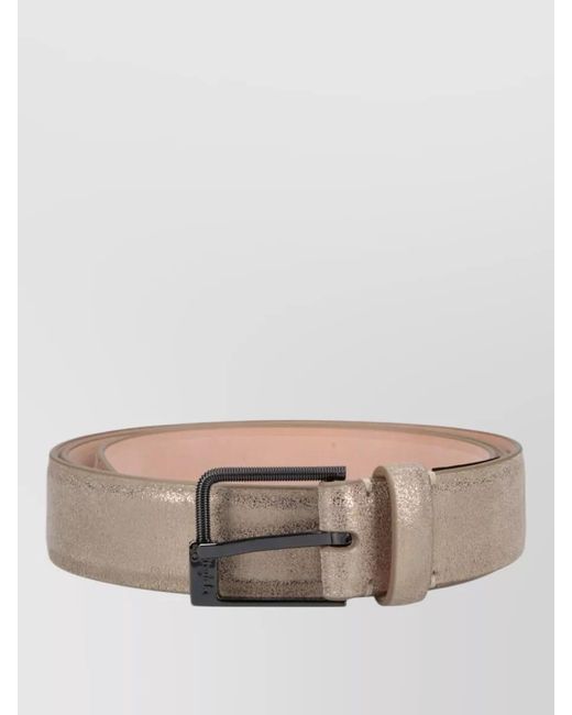 Maison Margiela White Leather Belt