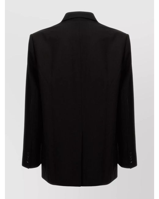 Y. Project Black Virgin Wool Single Breasted Blazer for men