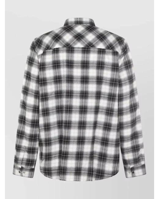 Amiri Gray Shirts _100 Co for men