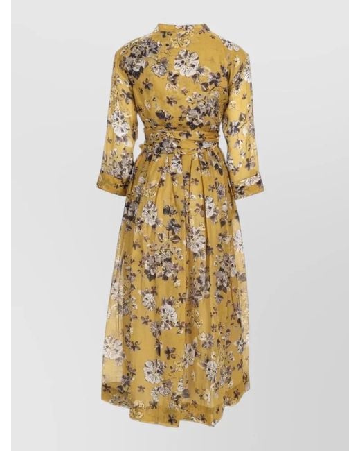 Max Mara Metallic Maxi Dress