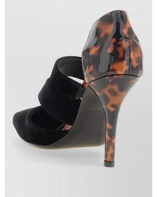 Balmain Multicolor Viscose Pumps