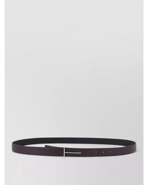 Tom Ford Multicolor Textured Leather Belt Narrow Design for men