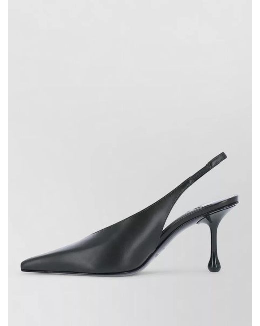 Jimmy Choo Multicolor High Heel Slingback Pumps Pointed Toe Leather