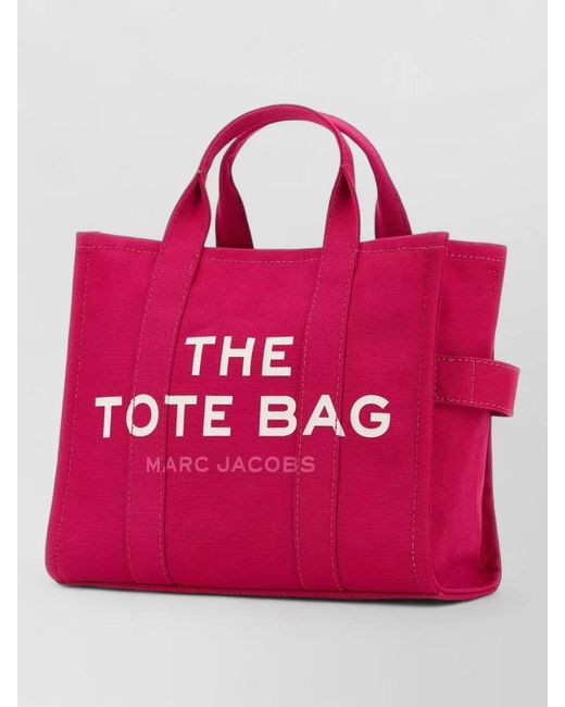 Marc Jacobs Pink The Tote Bag Medium Canvas Shoulder Bag