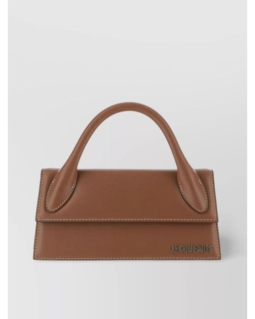 Jacquemus Brown Le Chiquito Leather Tote Bag