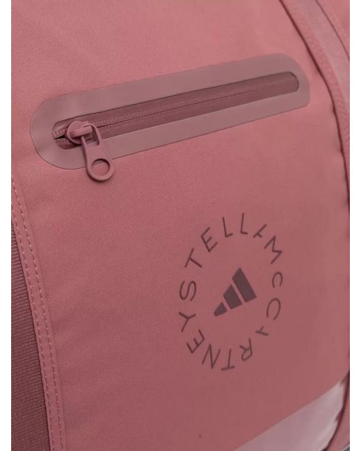 Adidas By Stella McCartney Red Logo Tote Bag