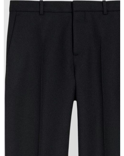 Balenciaga Blue Straight-Leg Tailored Trousers for men
