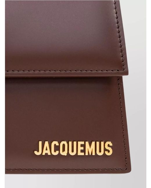 Jacquemus Brown Le Grand Bambino Leather Shoulder Bag