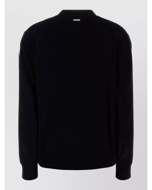 Ferragamo Black Viscose Fitted Jacket