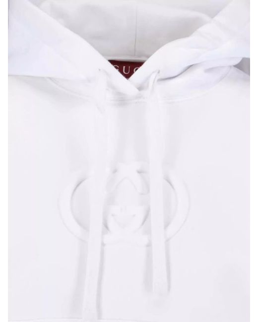 Gucci White Oversized Sweatshirt