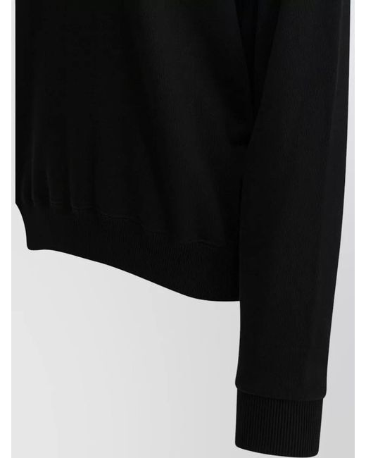 Givenchy Black Printed Cotton Sweatshirt
